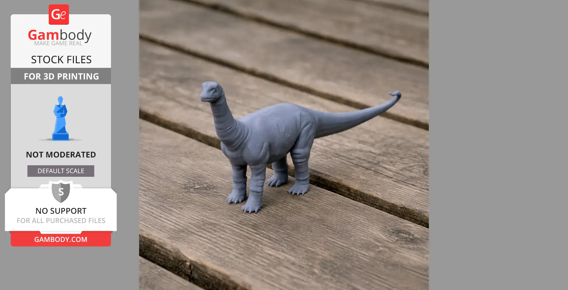 Vulcanodon - Prehistoric Animal STL