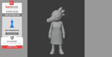 Brith - Night in the Woods Figurine - Character Figure STL