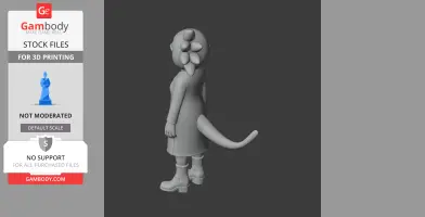 Brith - Night in the Woods Figurine - Character Figure STL