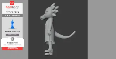 Brith - Night in the Woods Figurine - Character Figure STL