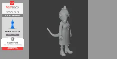 Brith - Night in the Woods Figurine - Character Figure STL