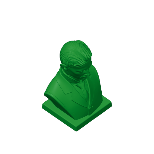 Nikola Tesla Bust.3mf