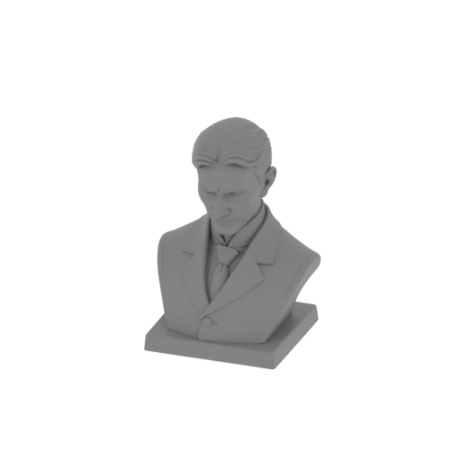 Nikola Tesla Bust.stl