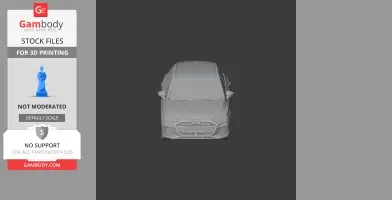 Audi A3 - Scale Vehicle STL