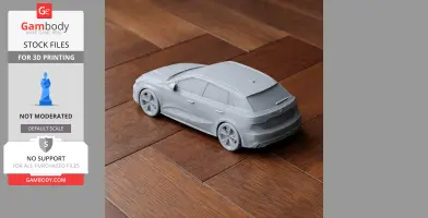 Audi A3 - Scale Vehicle STL