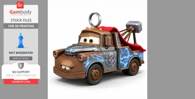 Mater Thor Ring Figure - Mashup Figure STL