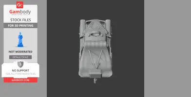 Mater Thor Ring Figure - Mashup Figure STL