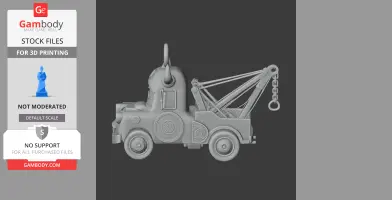 Mater Viking Ring Figure - Mashup Figure STL