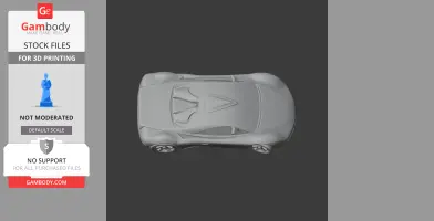Audi Avus quattro - Scale Vehicle STL