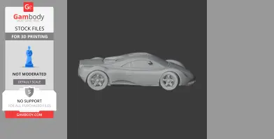 Audi Avus quattro - Scale Vehicle STL