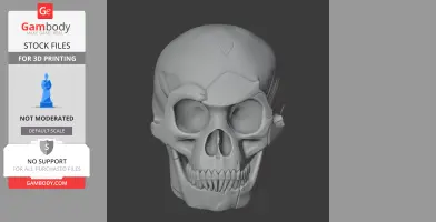 Homo Floresiensis Skull - Skull Replica STL