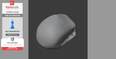 Homo Habilis Skull - Skull Replica STL