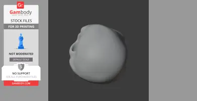 Homo Habilis Skull - Skull Replica STL