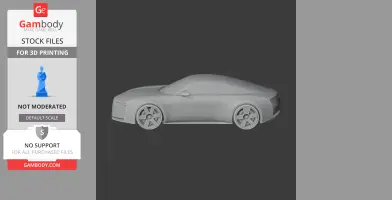 Audi Concept C - Scale Vehicle STL