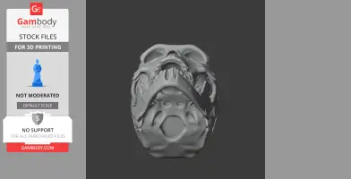 Homo heidelbergensis Skull - Skull Replica STL