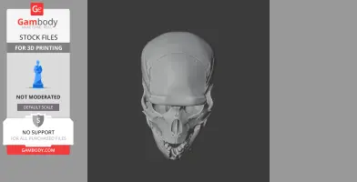 Homo heidelbergensis Skull - Skull Replica STL