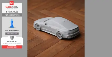 Audi e-tron (brand) - Scale Vehicle STL