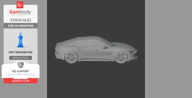 Audi e-tron (brand) - Scale Vehicle STL