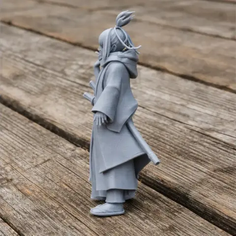 Okita Soji Samurai Classic - Historical Warrior STL