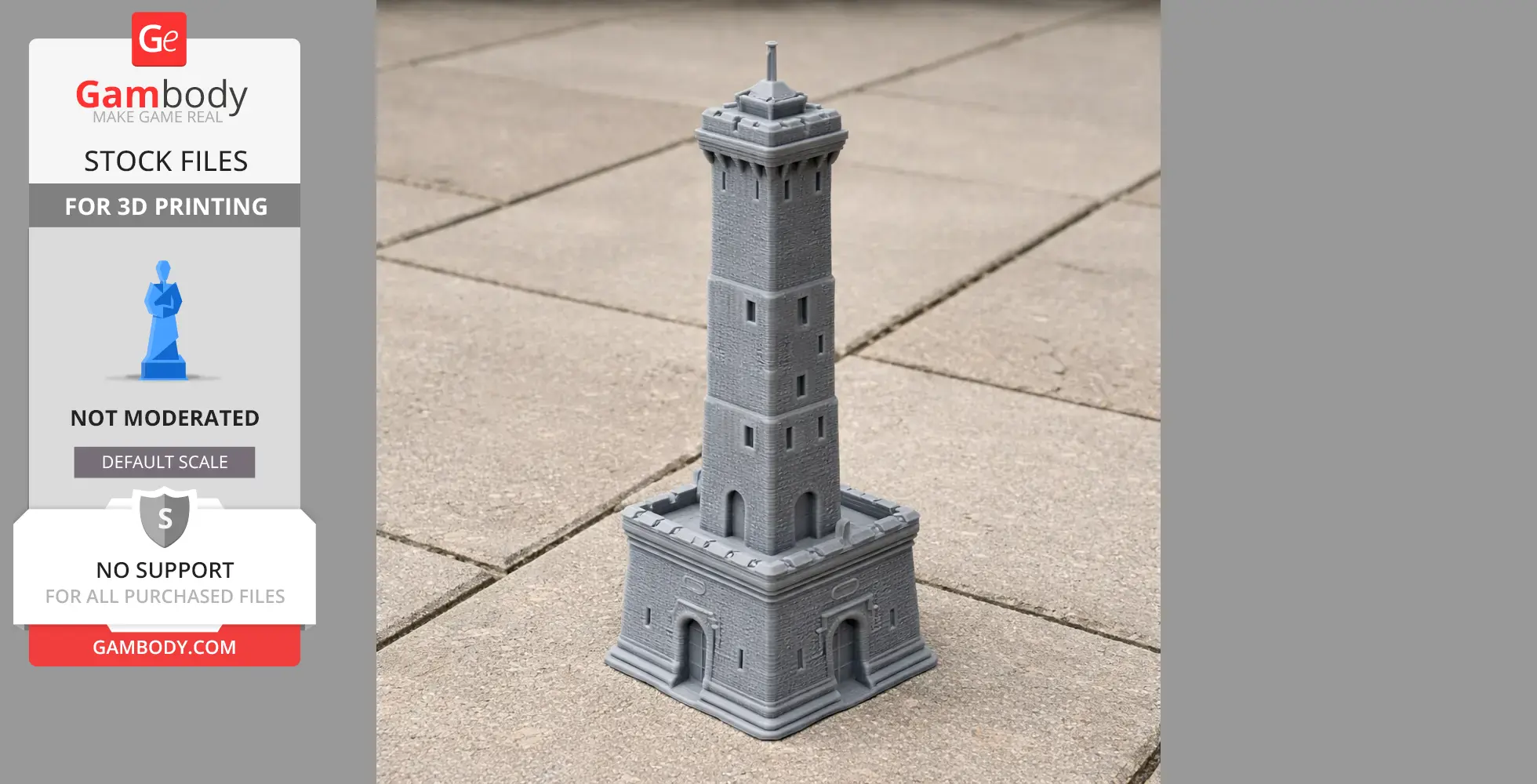 Peel tower - Architecture STL