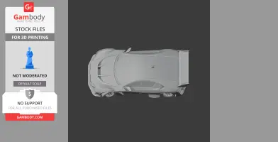 Audi e-tron Vision Gran Turismo - Scale Vehicle STL