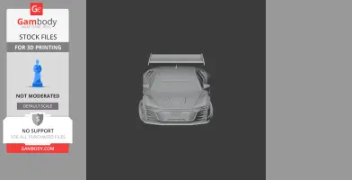 Audi e-tron Vision Gran Turismo - Scale Vehicle STL