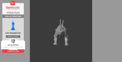 Wuerhosaurus - Prehistoric Animal STL