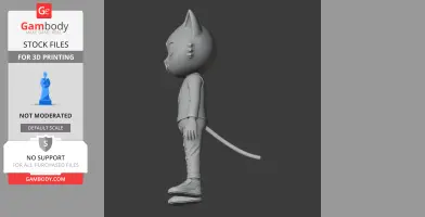Bruce - Night in the Woods Figurine - Character Figure STL