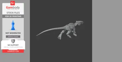 Xuanhuasaurus - Prehistoric Animal STL