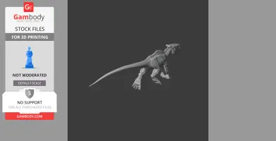 Xuanhuasaurus - Prehistoric Animal STL