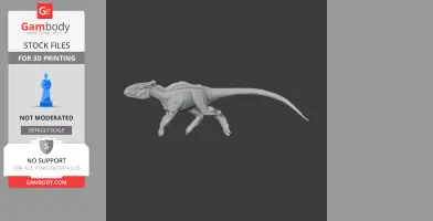 Xuanhuasaurus - Prehistoric Animal STL