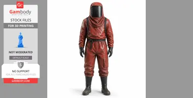 Building Plan - Rust Figurine - Character Figure STL