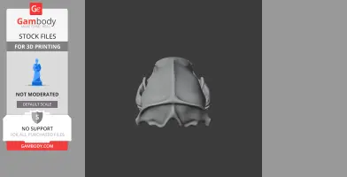 Honey Badger Skull - Skull Replica STL