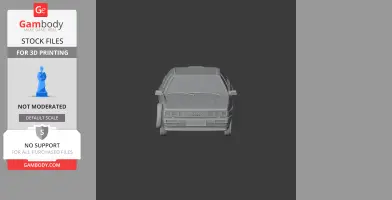 Audi Quattro - Scale Vehicle STL