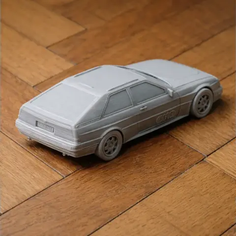Audi Quattro - Scale Vehicle STL