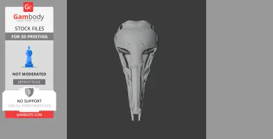 Honey Possum Skull - Skull Replica STL