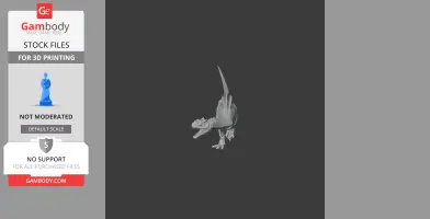 Yangchuanosaurus - Prehistoric Animal STL