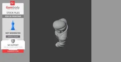 Bull - Brawl Stars Figurine - Character Figure STL