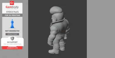Bull - Brawl Stars Figurine - Character Figure STL