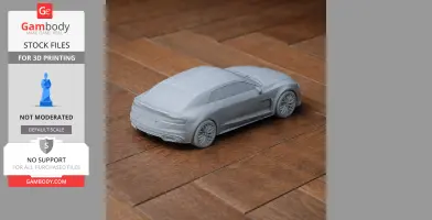 Audi quattro concept - Scale Vehicle STL