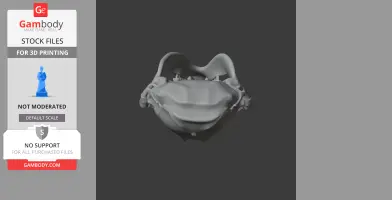 Hooded Seal Skull - Skull Replica STL