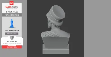 Pericles Bust - Historical Warrior STL