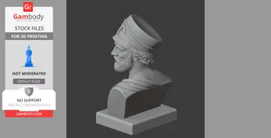 Pericles Bust - Historical Warrior STL