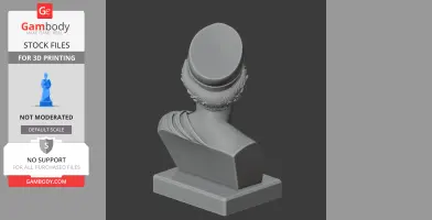 Pericles Bust - Historical Warrior STL