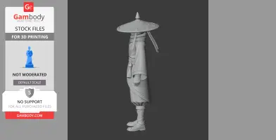 Bushi - Palworld Figurine - Character Figure STL