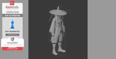 Bushi - Palworld Figurine - Character Figure STL