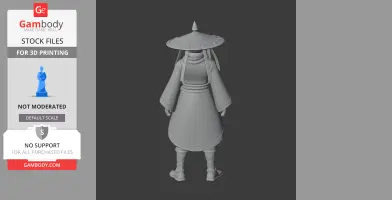 Bushi - Palworld Figurine - Character Figure STL