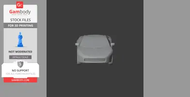 Audi Quattro Spyder Concept - Scale Vehicle STL