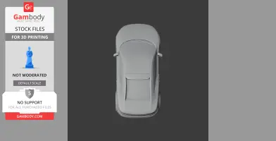 Audi Quattro Spyder Concept - Scale Vehicle STL