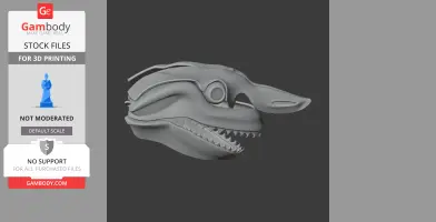 Horn Shark Skull - Skull Replica STL